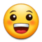Grinning Face emoji on Samsung